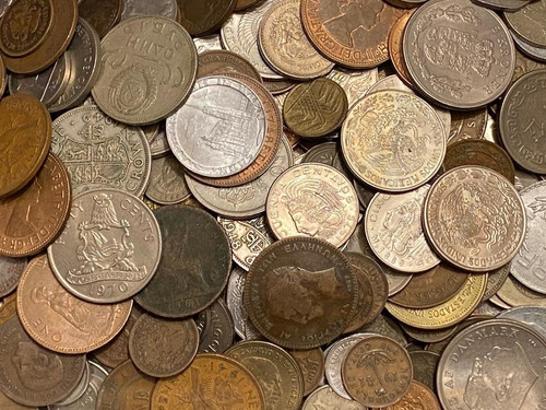 Assorted bulk world - world, coins